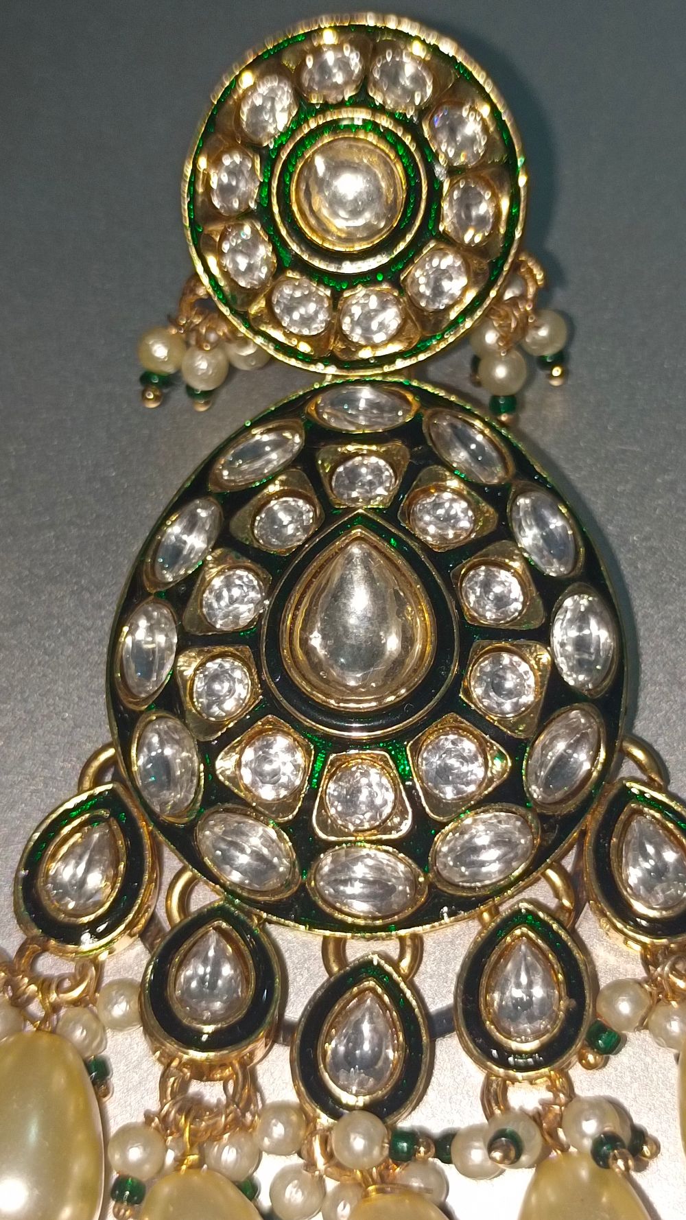 Kundan earrings