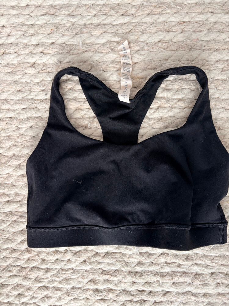 lululemon sports bra black