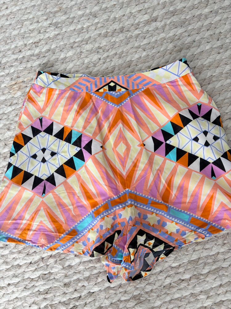 kookai silk shorts 38