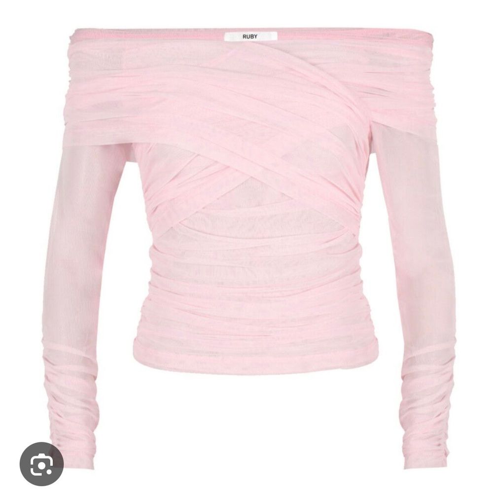RUBY Pink Long Sleeve Top- Gene