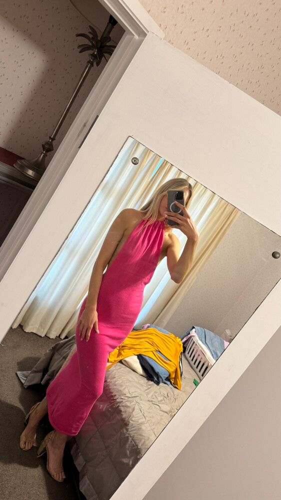 asta resort - Asta Resort Pink Maxi Dress on Designer Wardrobe
