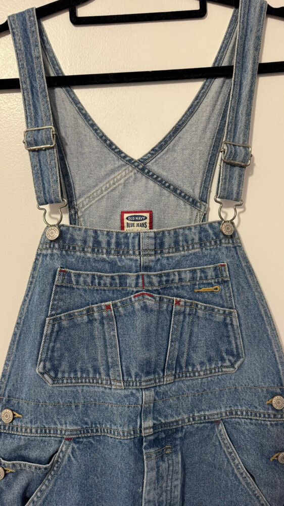 Old Navy Blue Jeans Overalls