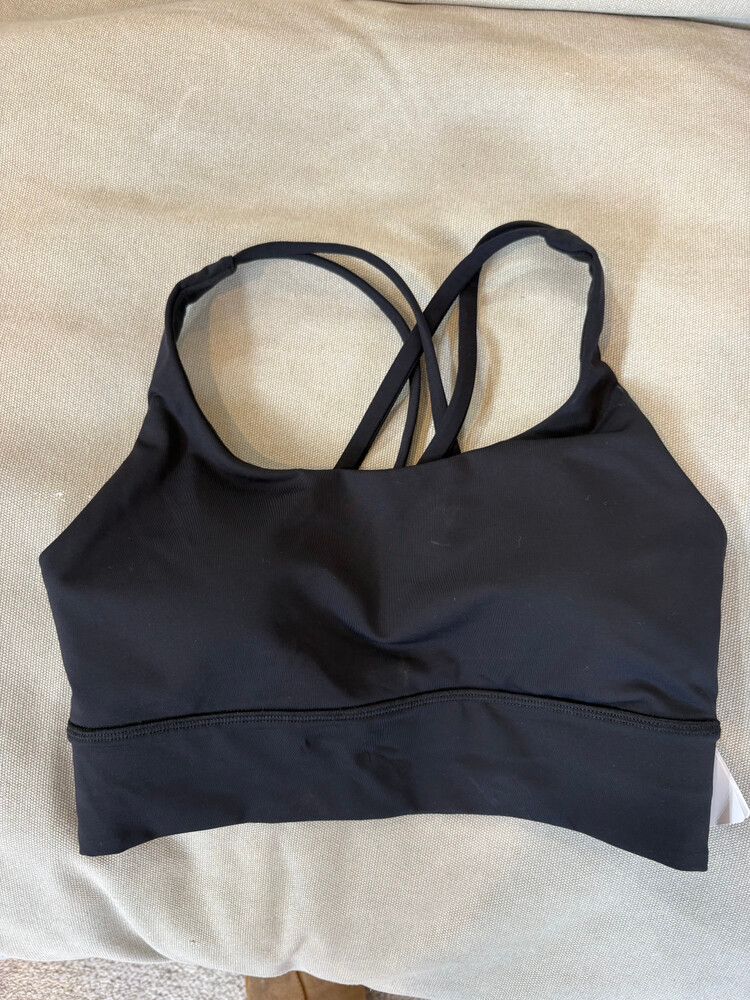 Lululemon Black Energy Bra Long Line