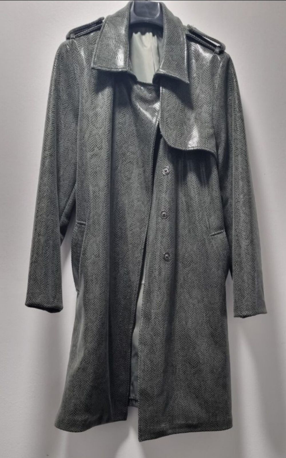 Snake Skin Look Jacket