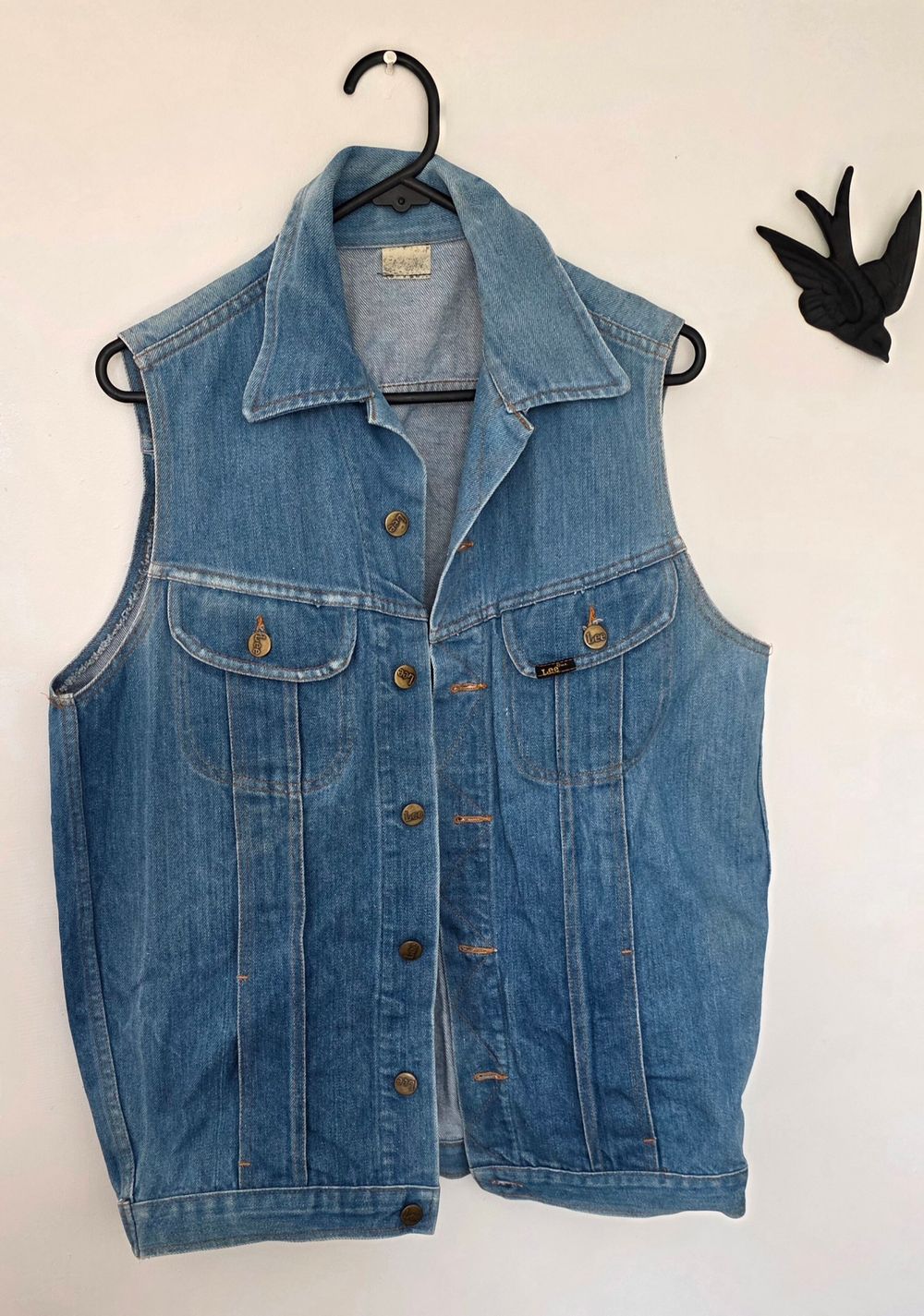Vintage Lee Light Blue Vest