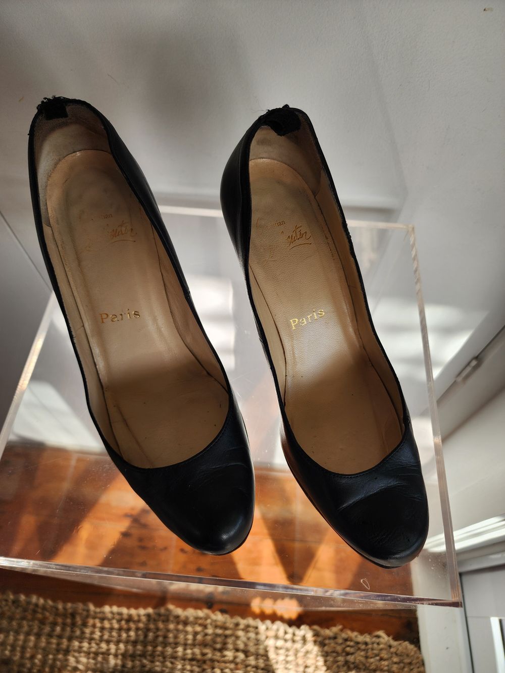 Christian Louboutins - Miss Boxe 100 wedge heel