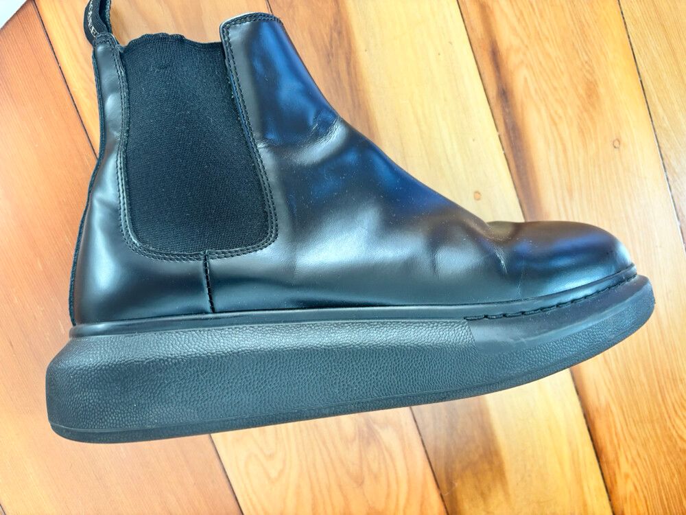 Alexander Mcqueen Black Boots