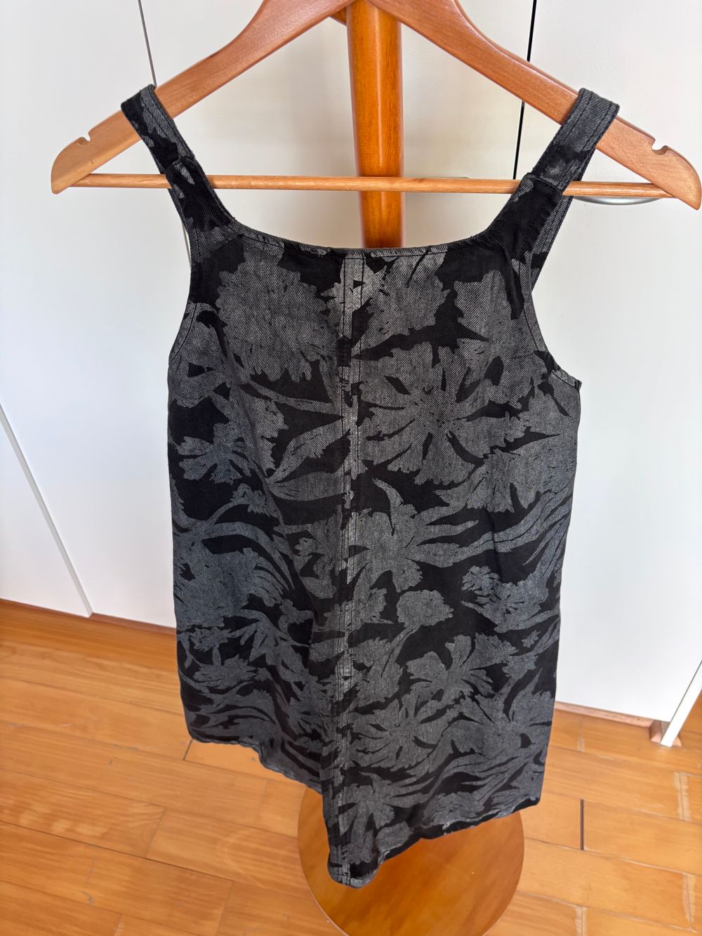 Kowtow Etched Denim Swing Dress