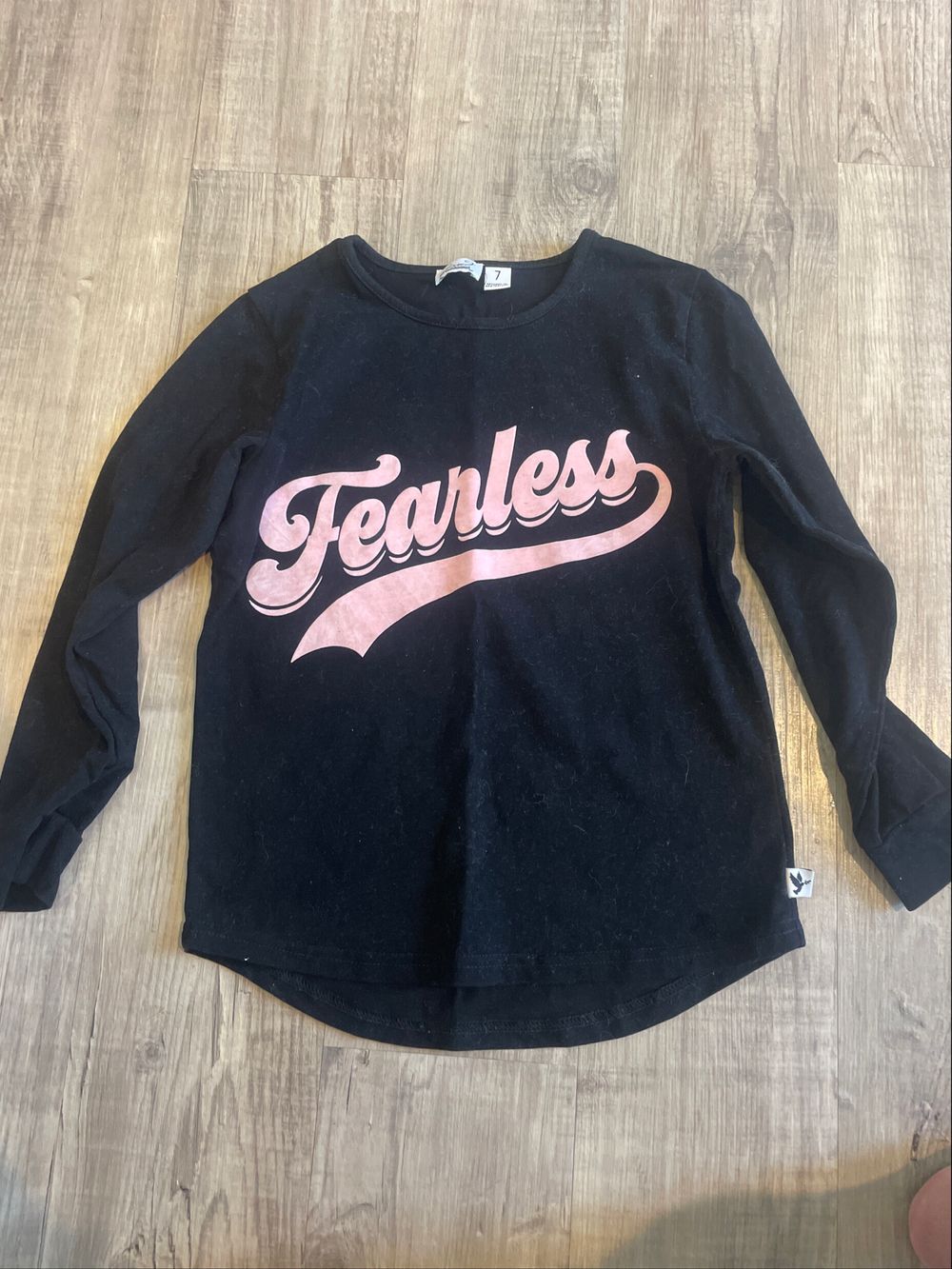 Hello Stranger Black Fearless Top