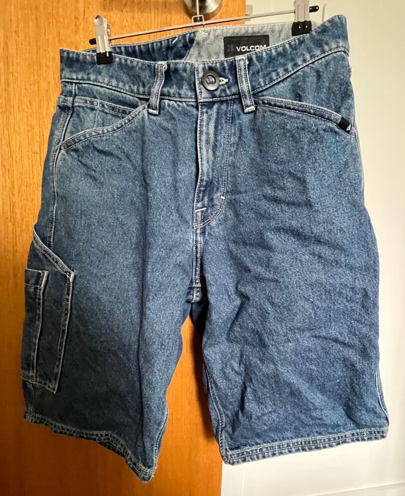 Volcom Blue Denim Shorts