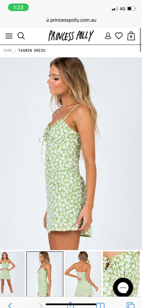 open lace back dress Jasmyn Mini Dress Blue main image 1