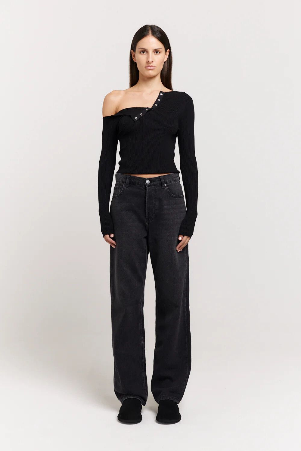 Henne Argo Ribbed Top