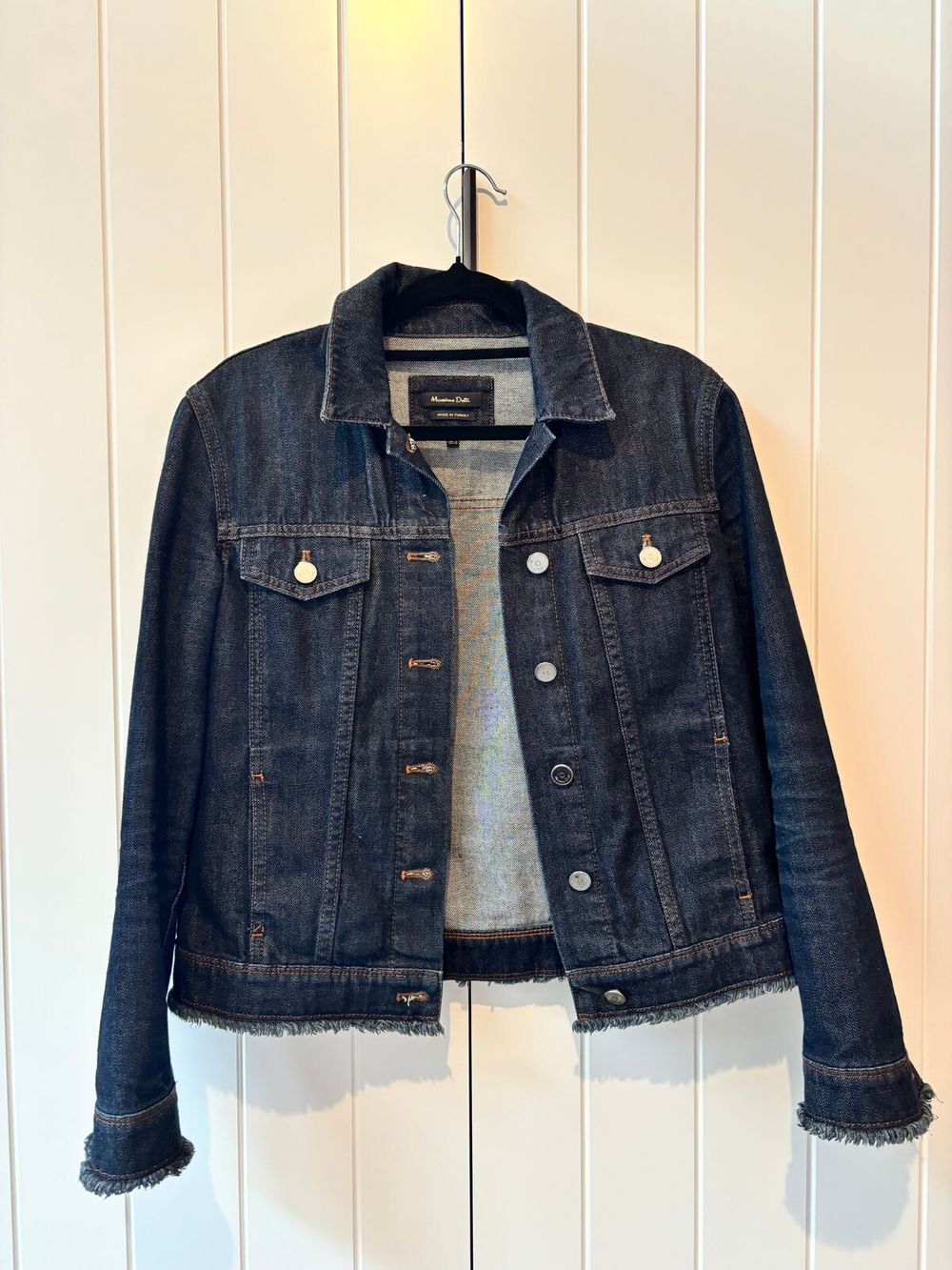 Massimo Dutti dark wash denim jacket