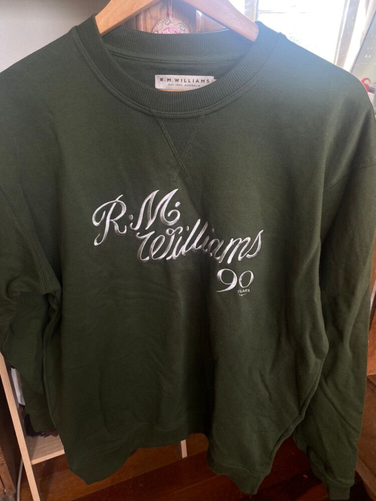 R.M. Williams Green 90th anniversary Sweatshirt