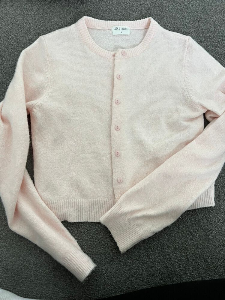 Luck & Trouble Cardigan (Fits Size Small)