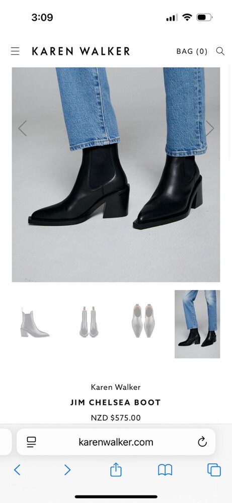 Karen Walker ‘Jim’ Chelsea Boots