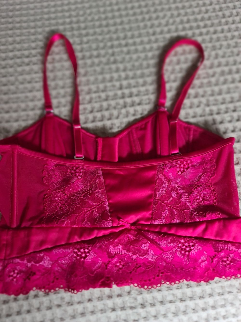 Bras N Things sexy red corset bralette