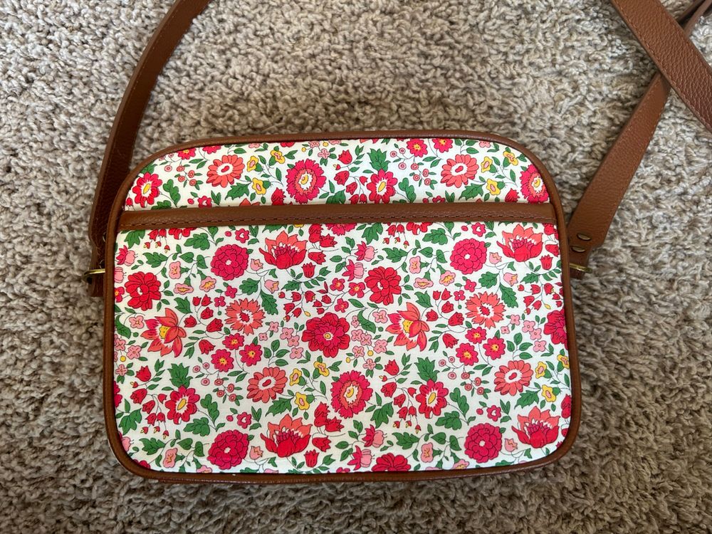 J. Crew X Liberty London Floral Crossbody Camera Bag NWT