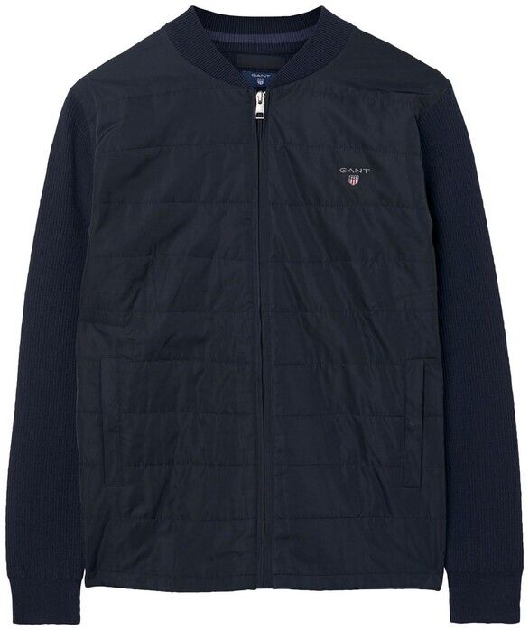 GANT tech prep cycling knit jacket | size S