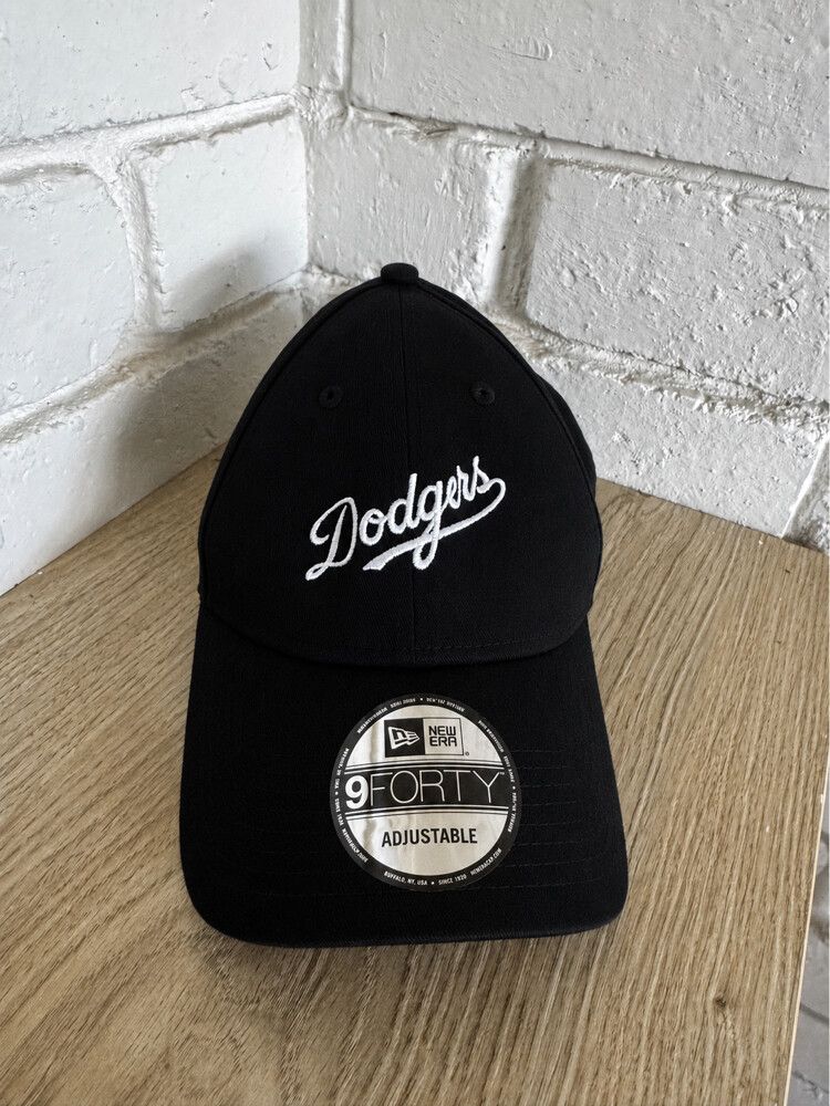New Era Black Dodgers Cap