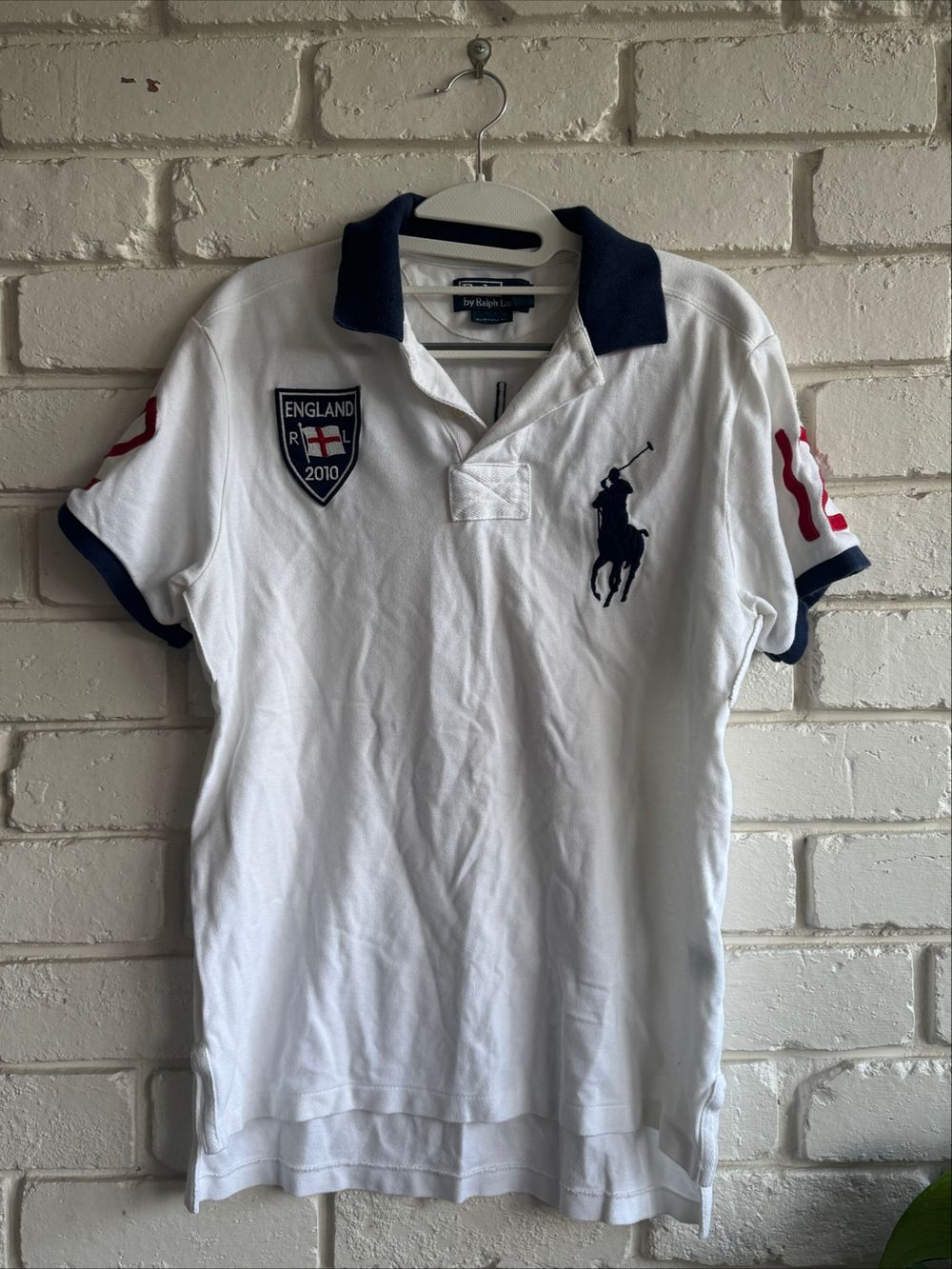 Polo Ralph Lauren England #12 Big Pony Vintage Polo Shirt