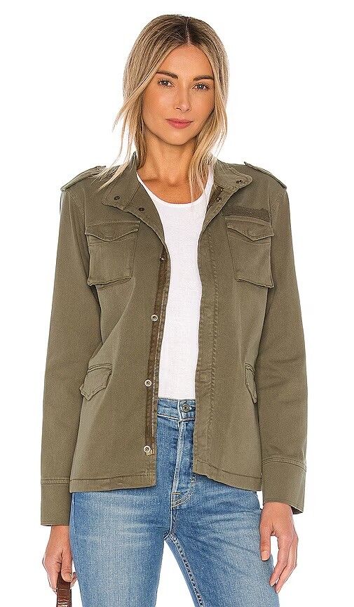 Anine Bing Army Jacket In Military Green | size M
