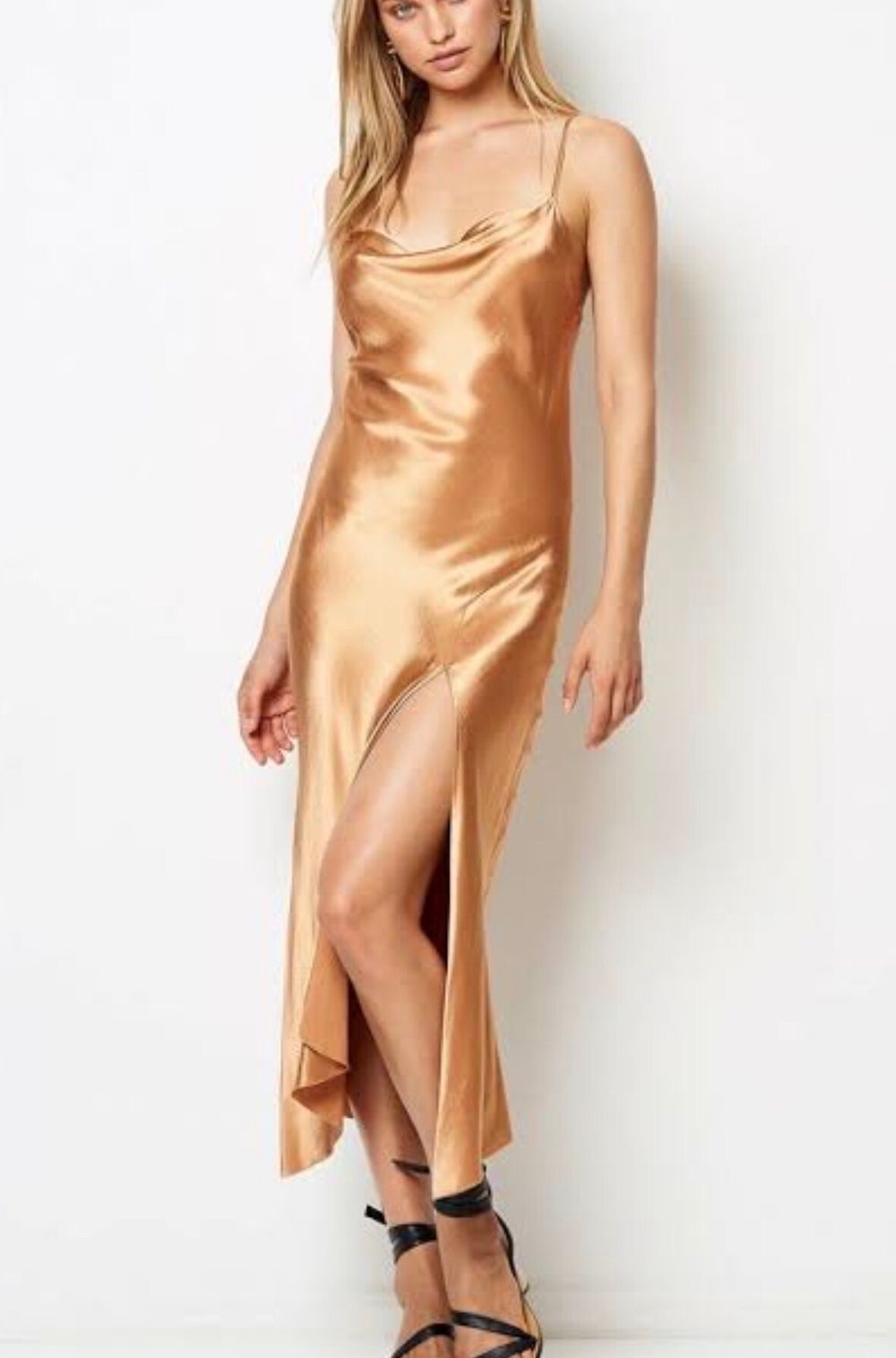 Bec & Bridge Cowl Lani Midi Dress | Size 10