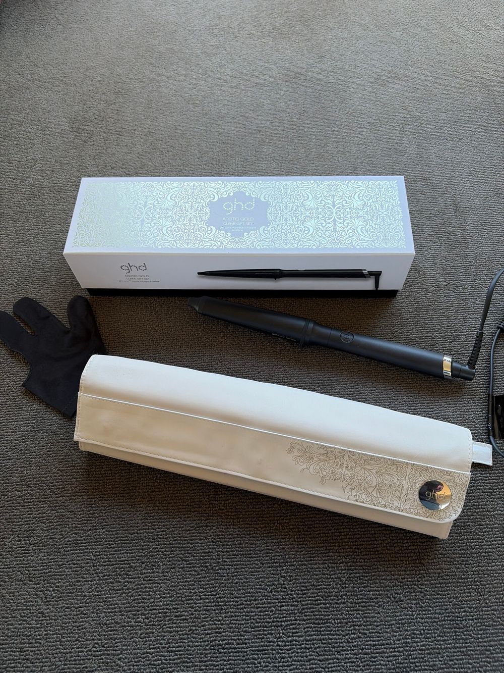 GHD Arctic Gold Curve Gift Set