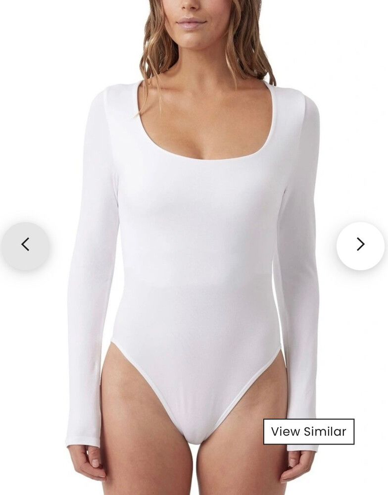 Decjuba scoop neck seamless bodysuit XL/XXL