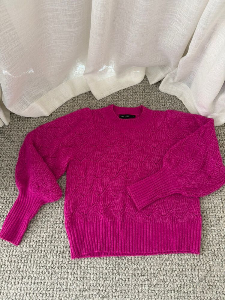 Decjuba pink Knit Jumper -size L