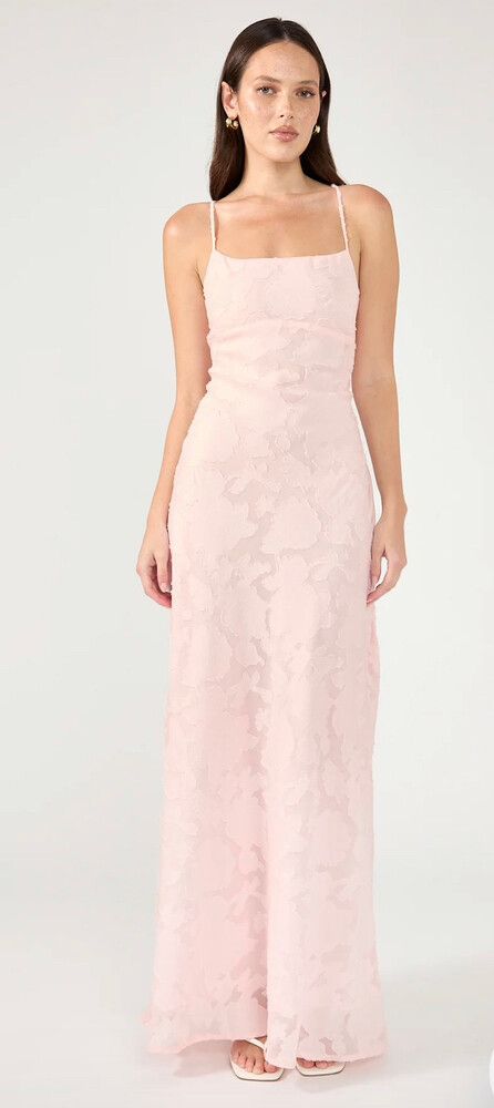 open lace back dress Perfect Stranger Darla Ruched Mini Dress Pink