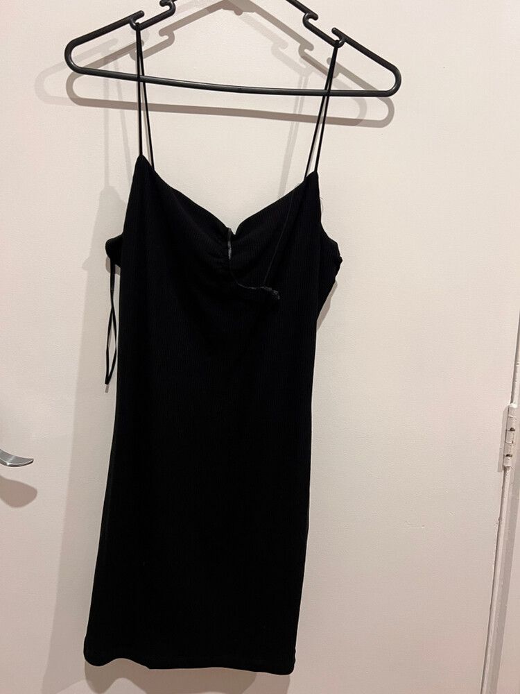 Ribbed Body Con Dress, Size 14
