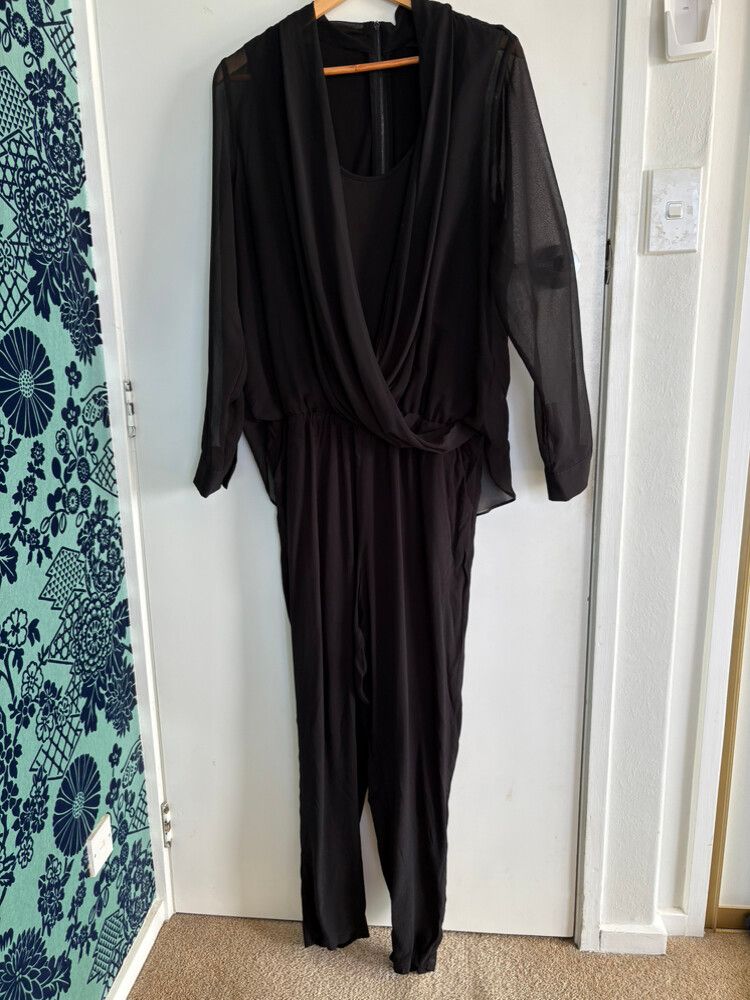 Max Black Jumpsuit
