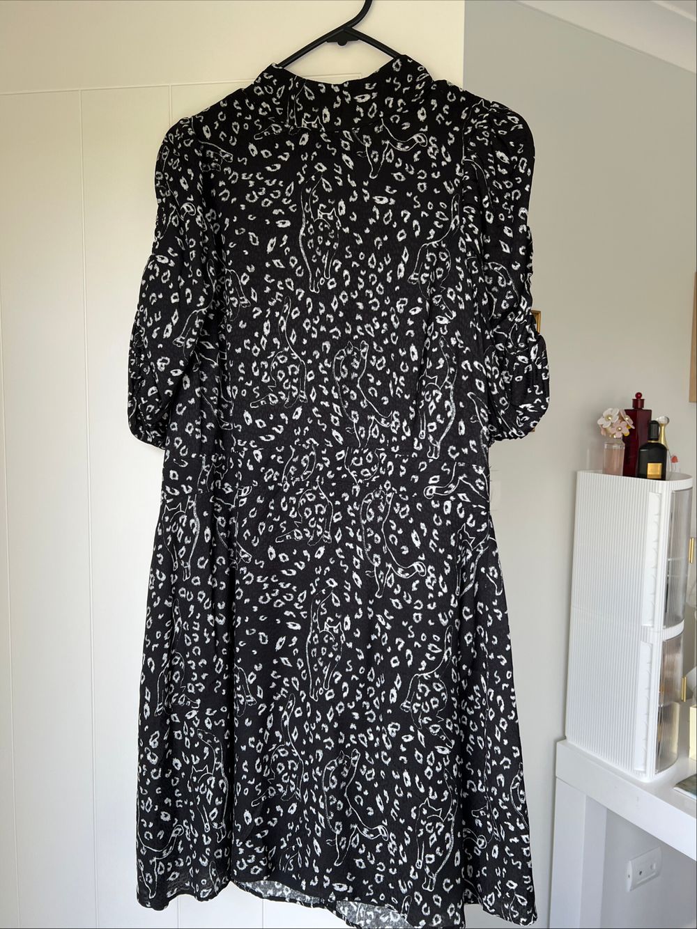 Ted Baker Black White Print Dress