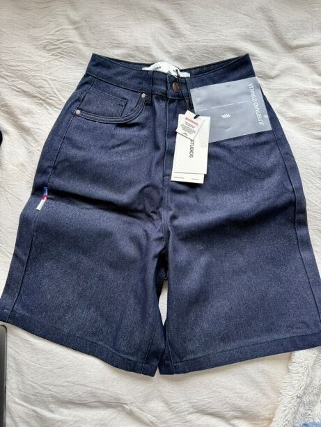 Emestudios Blue Denim Shorts