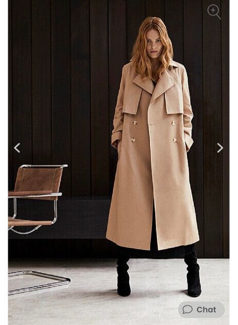 COUNTRY ROAD Tan Longline Belted Trench Coat