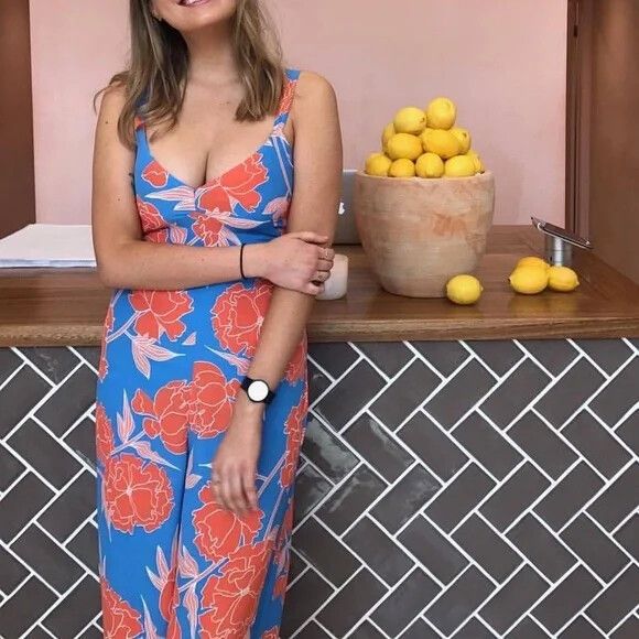 MISTER ZIMI St Tropez Ivy Floral Wide Leg Jumpsuit