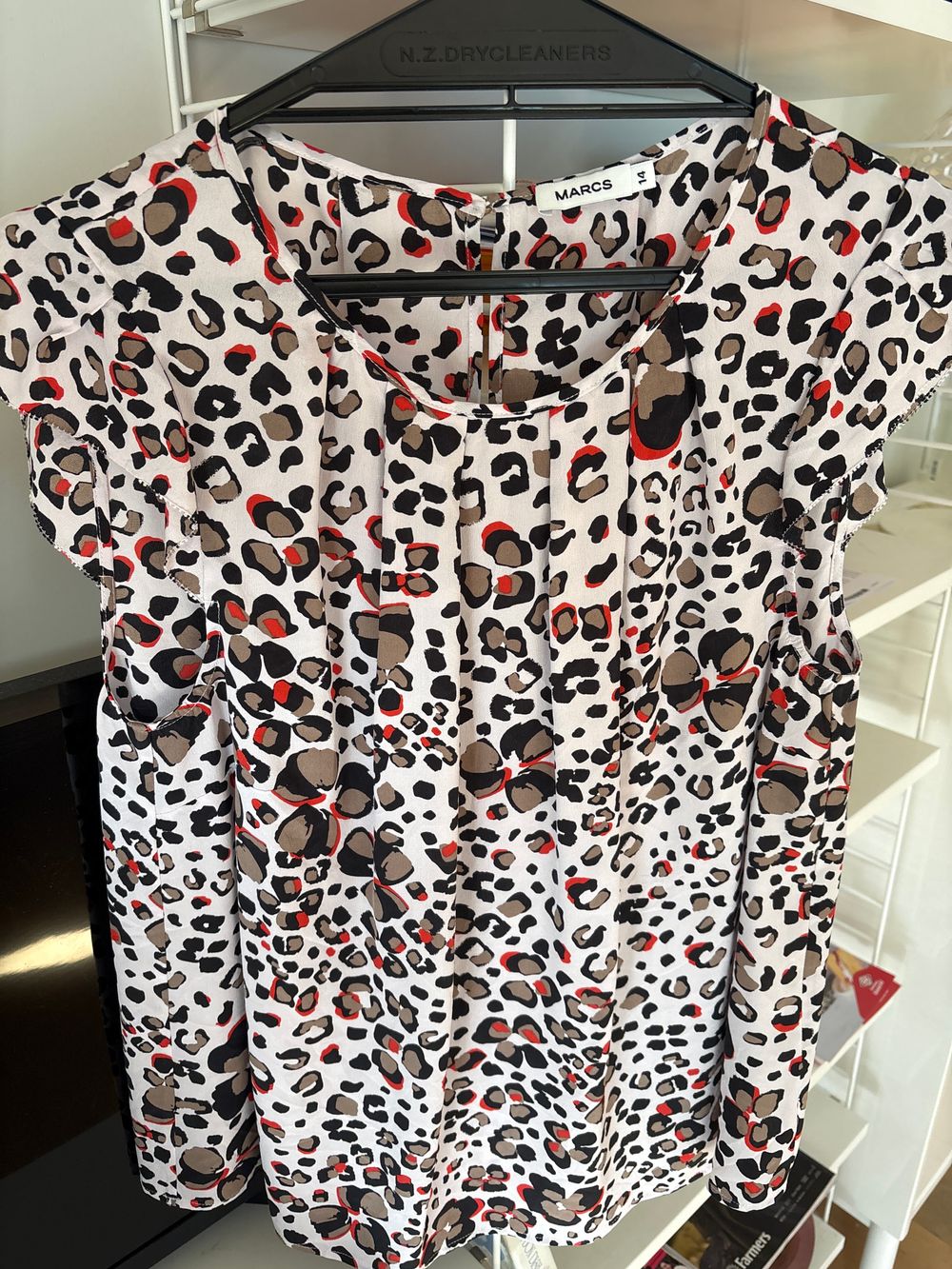 Marc’s size 14 silk top