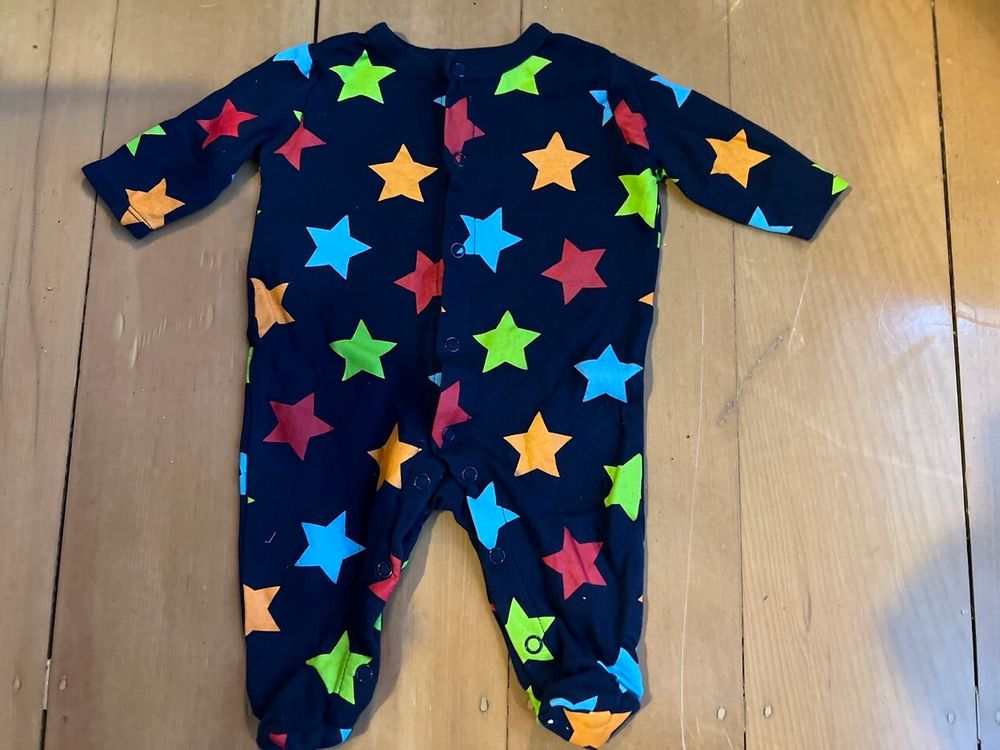 Stars longsleeve onesie (newborn)