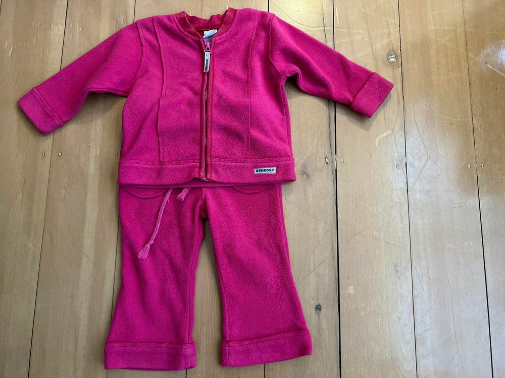 Soft and warm, plush fleece pants & jacket