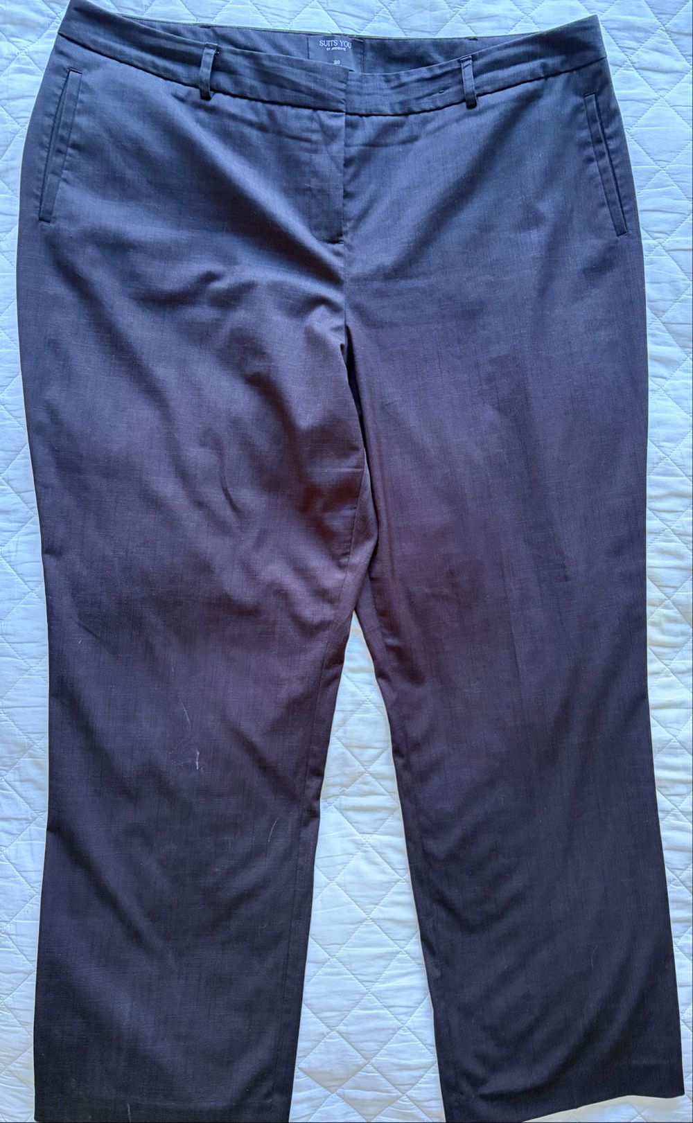 Suits You By Jacqui-E Navy Trousers