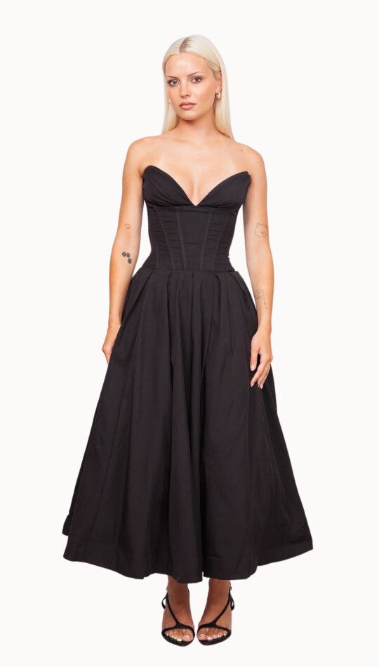la lune ruched halter maxi dress Shona Joy Agnes Halter Neck Maxi Dress in Grey