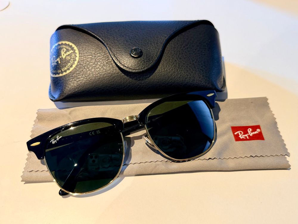 Ray-Ban Clubmaster Black Sunglasses