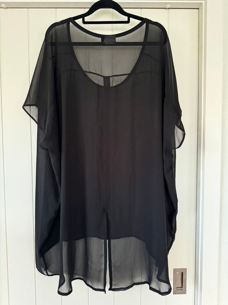 sheer overlay top