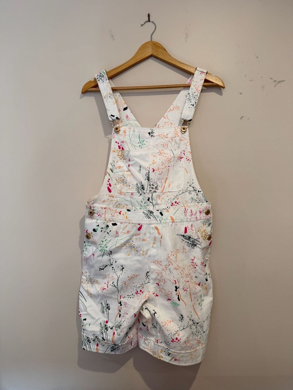 Scotch & Soda Floral Dungaree White/Multi