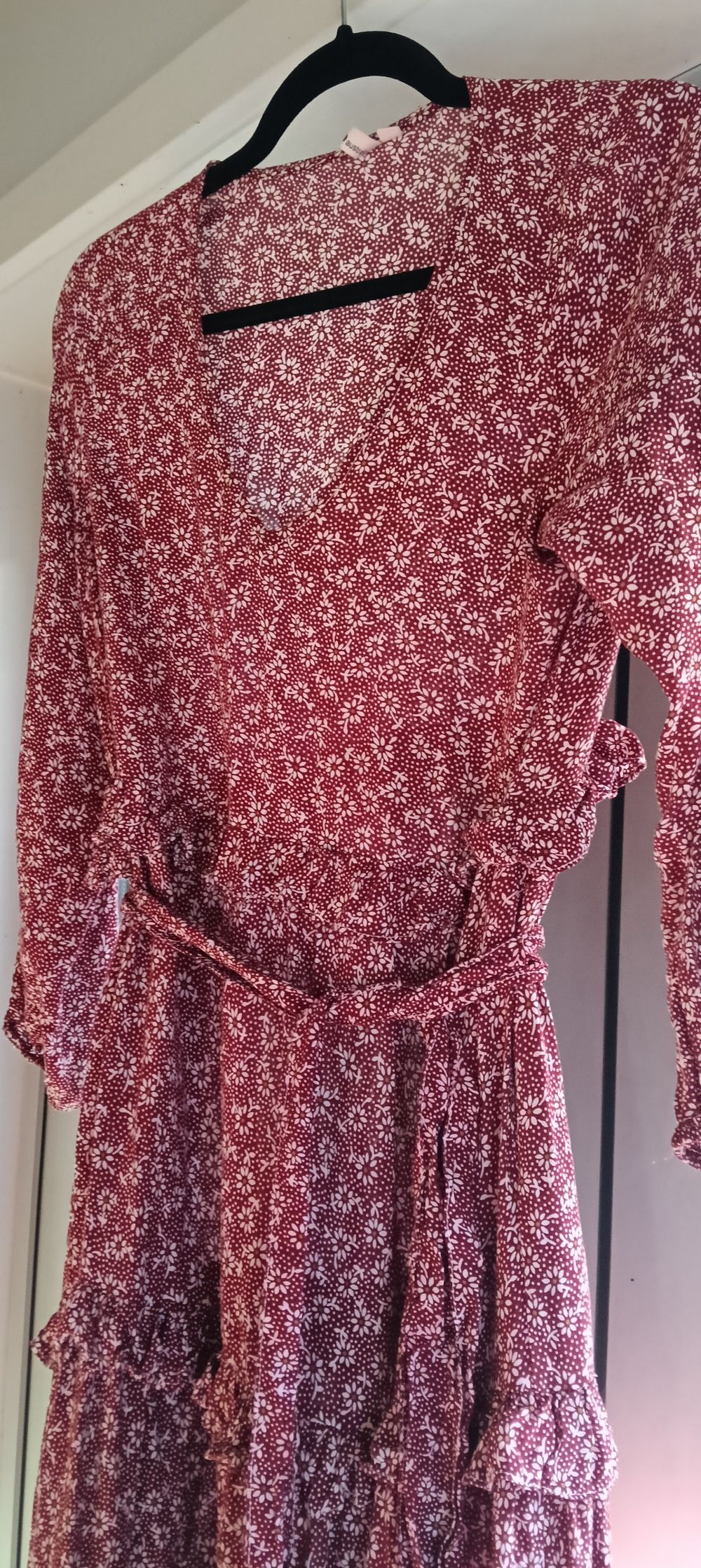 Boho brand maxi tier dress wear 2 ways