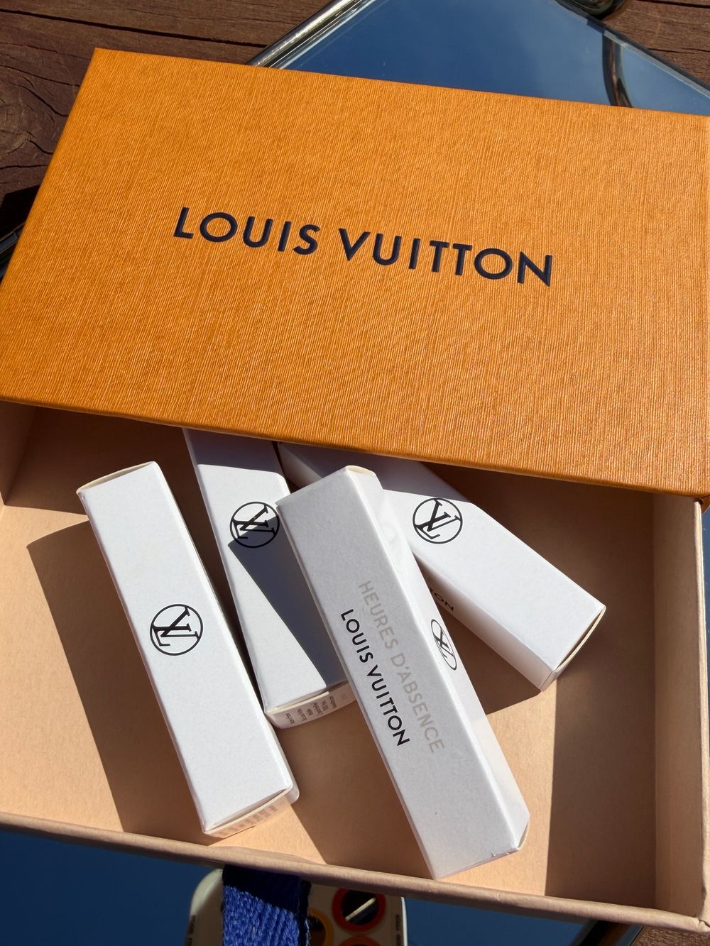 Brand New Louis Vuitton Mini Perfume Discovery Set 4 Fragrances (Travel Size)