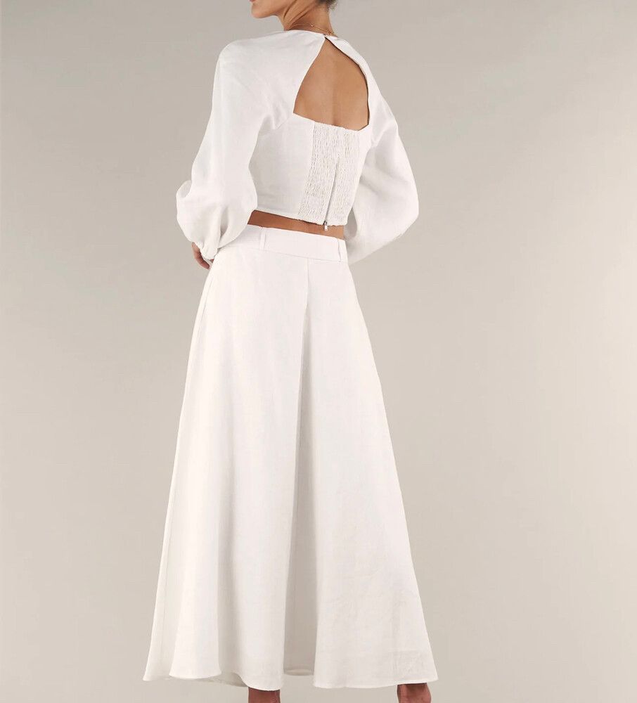 Amelius Bridgette 100% Linen Top