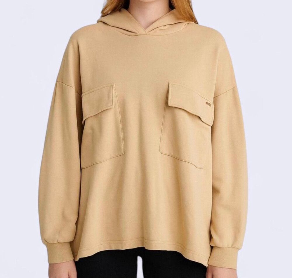 Ava & Ever Beige Hoodie