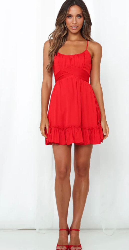 Hello Molly size 10 SIPPING MEZCAL DRESS RED BNWT
